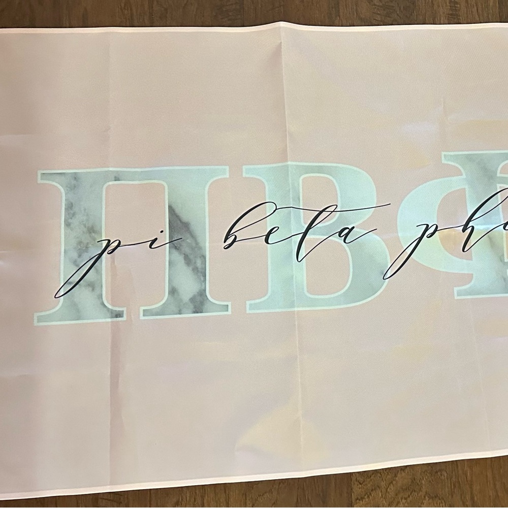 Pi Beta Phi flag.